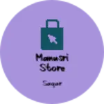 Business logo of Manusri store