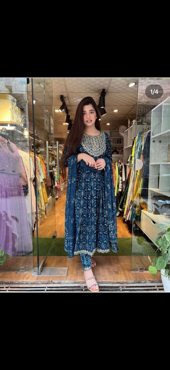 Nayra suit uploaded by Payal fashion on 2/3/2023