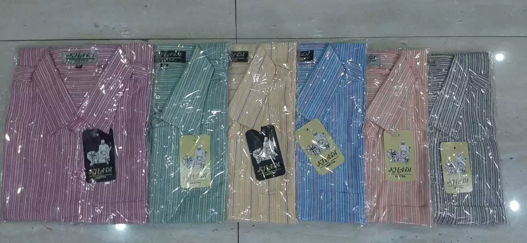 Khadi cotton shirt  uploaded by M.A Textile  on 2/3/2023