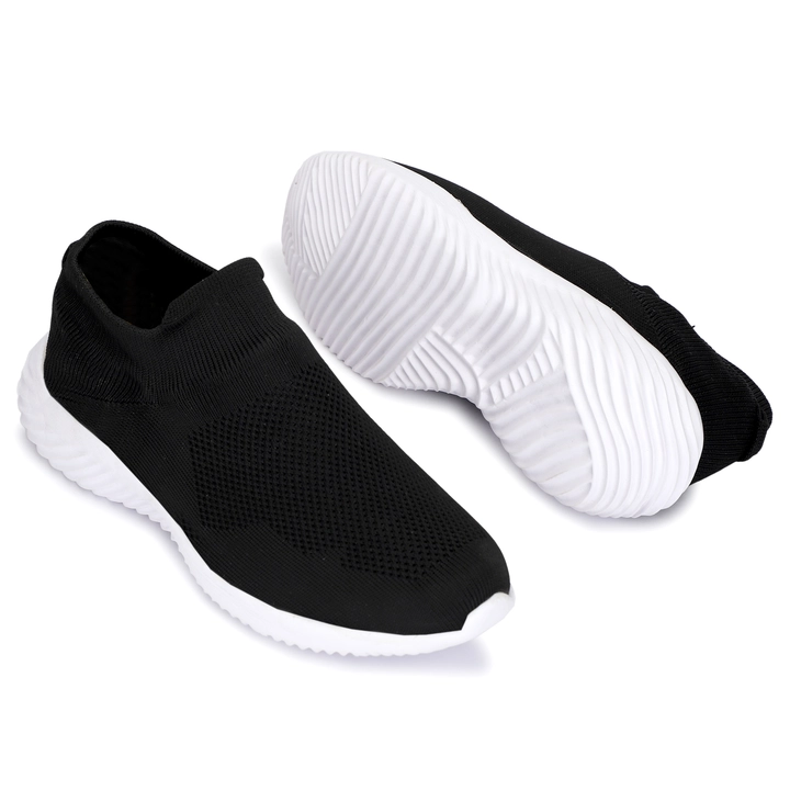 Mens Stylish Light Weight Black Sports Shoes uploaded by Status enterprises on 2/3/2023