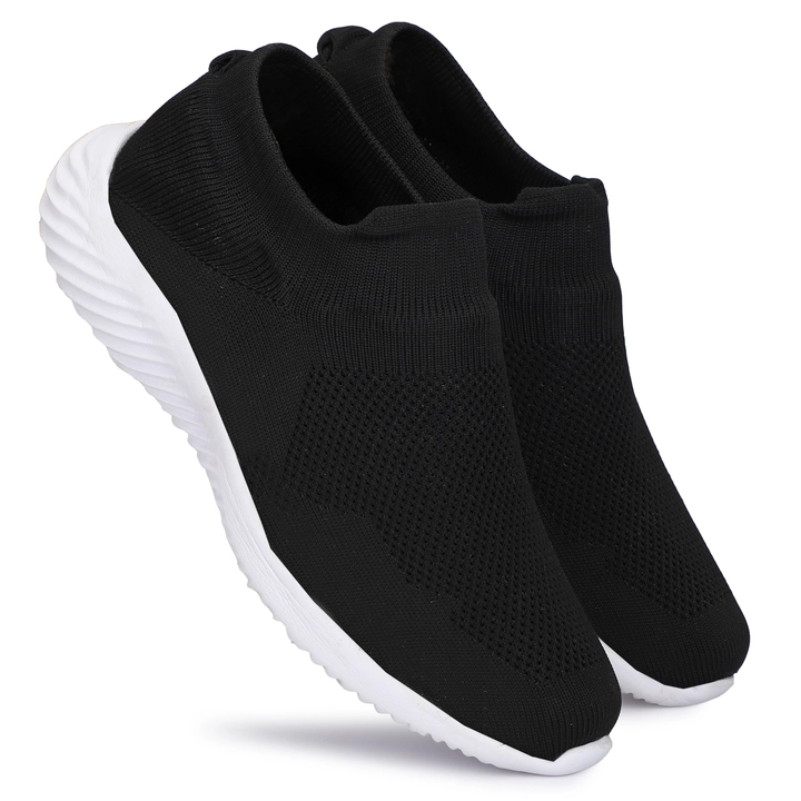 Mens Stylish Light Weight Black Sports Shoes uploaded by Status enterprises on 2/3/2023