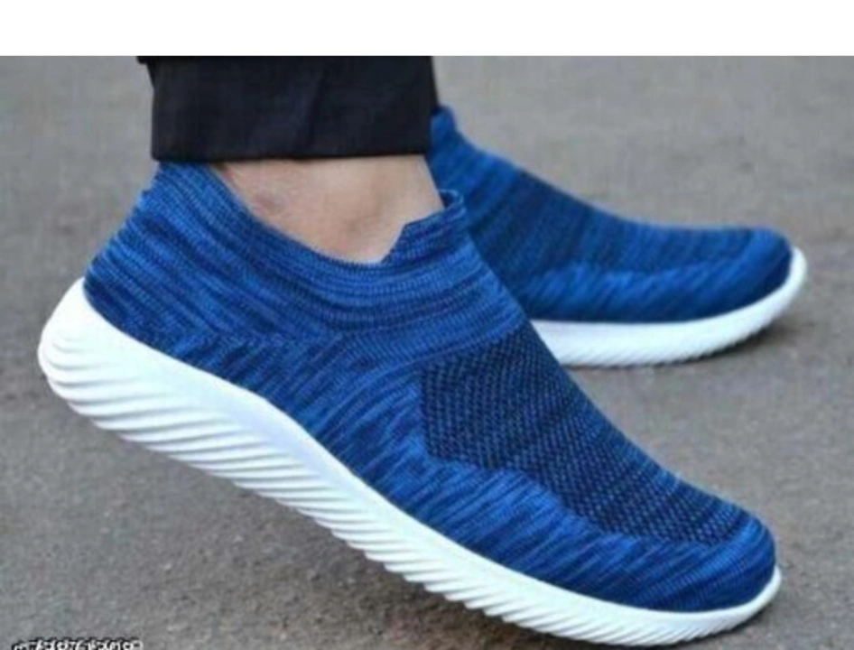 Mens Stylish Light Weight Blue Sports Shoes uploaded by business on 2/3/2023