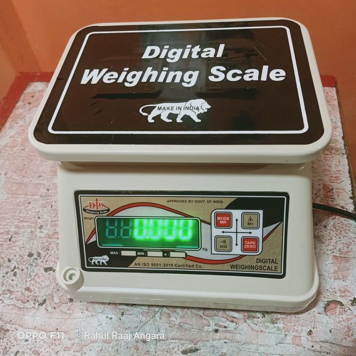 Digital scale uploaded by business on 2/18/2021