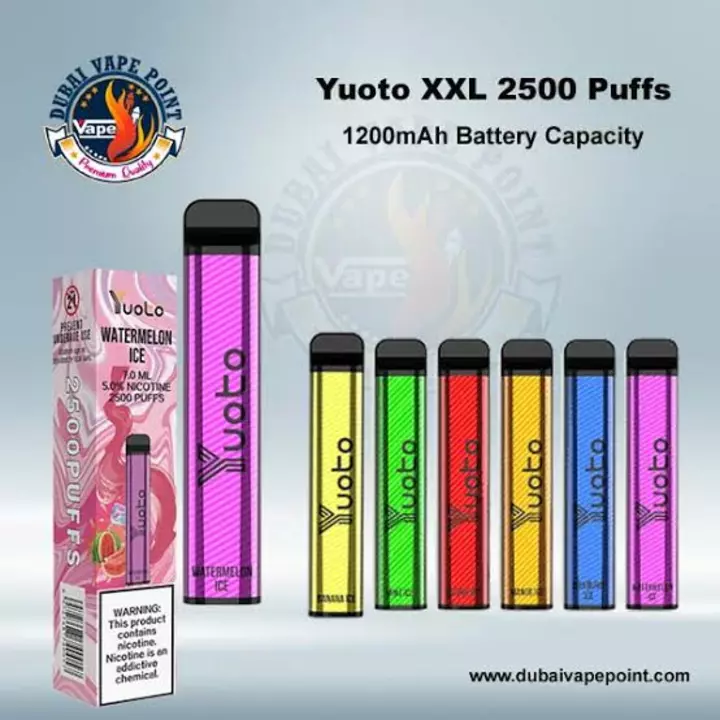 Yuoto 2500 Puffs Vape uploaded by Daily Gadgets on 2/3/2023
