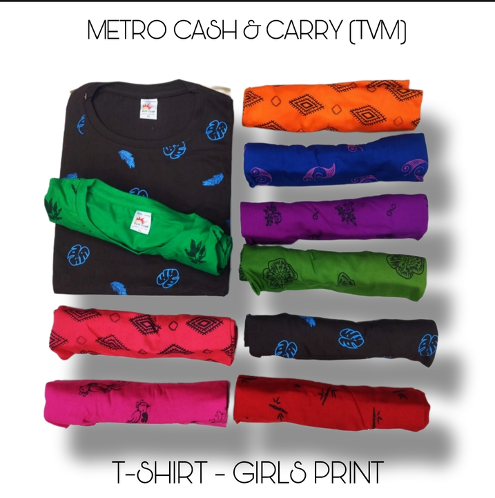 PRINED LEDIES T-SHIRT  uploaded by METRO CASH & CARRY on 2/3/2023