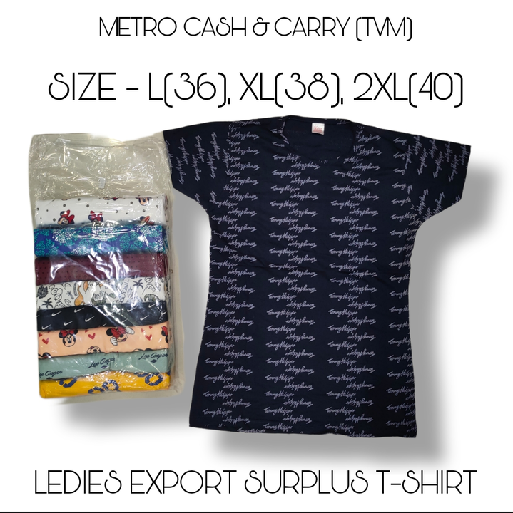 EXPORT SURPLUS T-SHIRT  uploaded by METRO CASH & CARRY on 2/3/2023