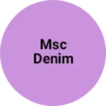 Business logo of MSc denim