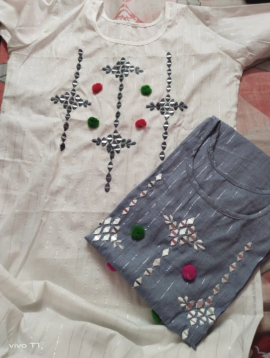 Mirror rulex kurti uploaded by Mahi collection on 2/3/2023