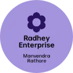 Business logo of Radhey enterprise