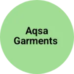 Business logo of Aqsa garments