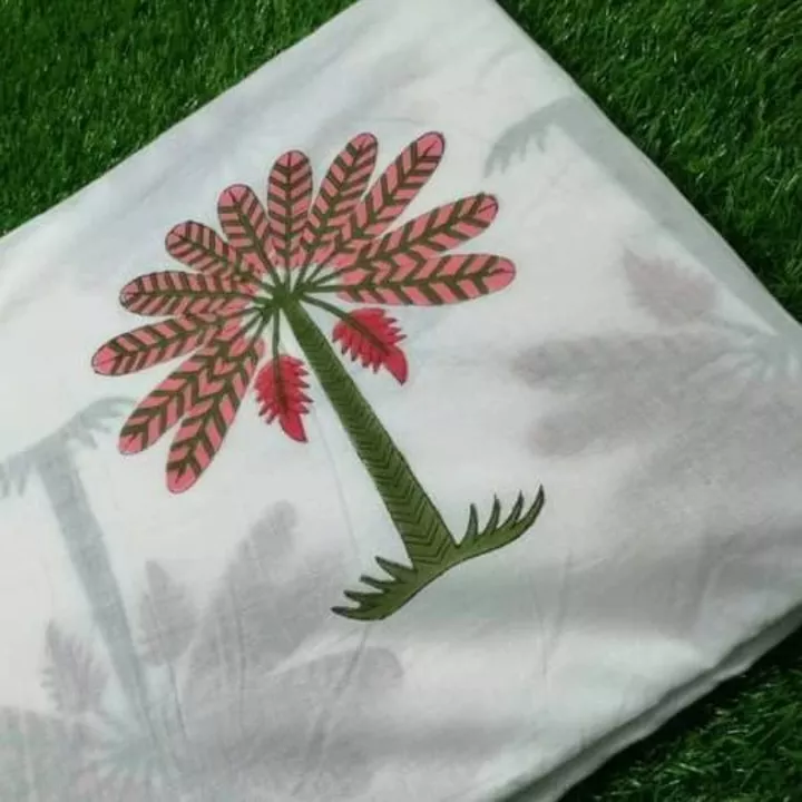 Hand block printed 💯% Cotton Fabric  uploaded by Annu Handicrafts and textile on 2/4/2023