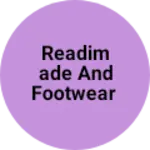Business logo of Readimade and footwear