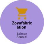 Business logo of Zoyafabrication