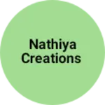 Business logo of Nathiya Creations