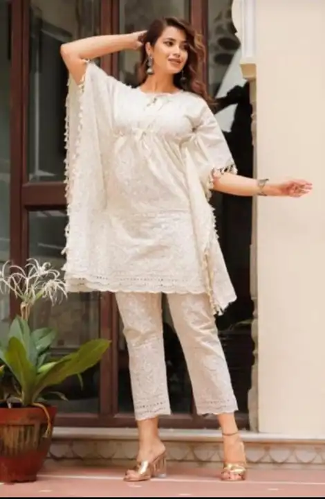 Women kaftan suit  uploaded by Julu creation on 2/4/2023