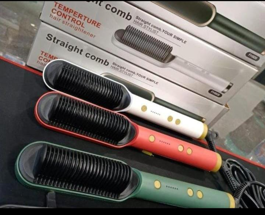 Hair straightener brush  uploaded by PRIYANSH INTERNATIONAL on 2/4/2023