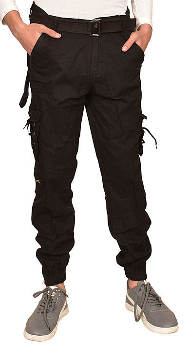 Mens black cargo uploaded by business on 5/12/2020