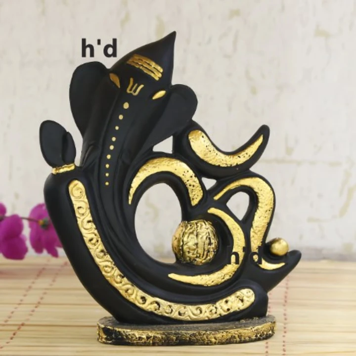 Decorative Om Symbol Lord Ganesha Statue God Idol For Home uploaded by Home decor on 5/30/2024
