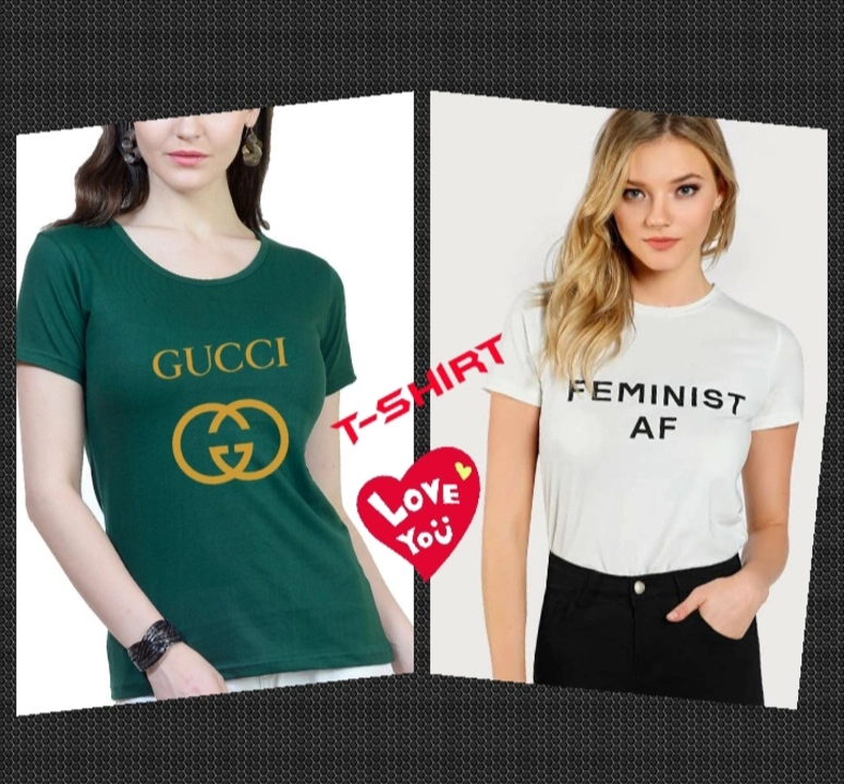 Cotton T-shirts For Girl's  uploaded by K. K. ENTERPRISES on 2/4/2023