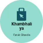 Business logo of Khambhaliya