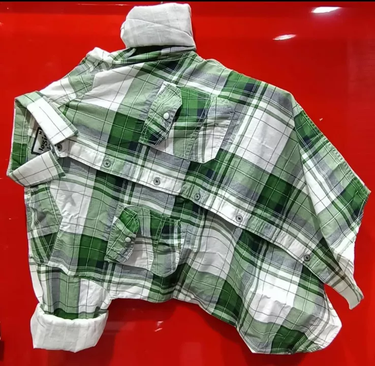 Men pure cotton shirt  uploaded by Krishna Enterprises on 2/4/2023