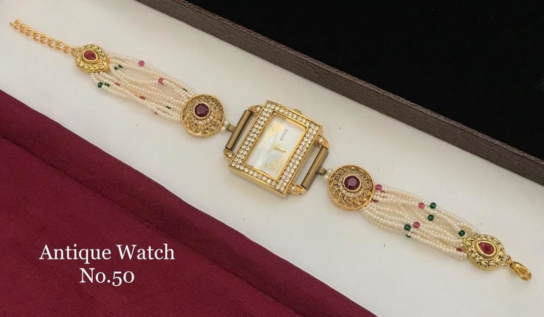 😍Antique high gold  brass watch😍 uploaded by Mantavya Fashion on 2/18/2021