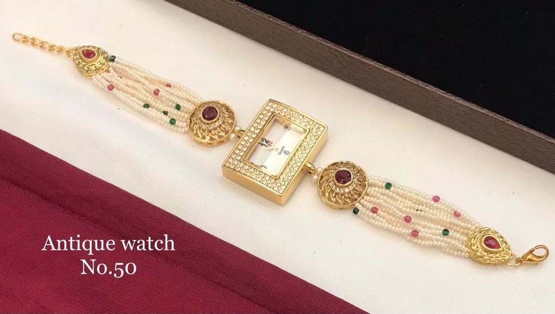😍Antique high gold  brass watch😍 uploaded by Mantavya Fashion on 2/18/2021