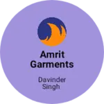 Business logo of Amrit garments stor