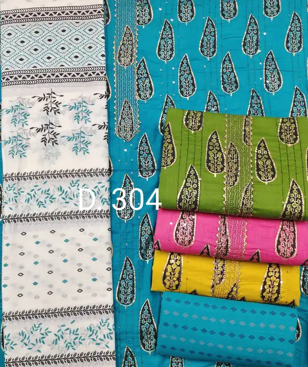 Pure cotton dress material  uploaded by S R FASHION on 2/4/2023