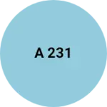 Business logo of A 231