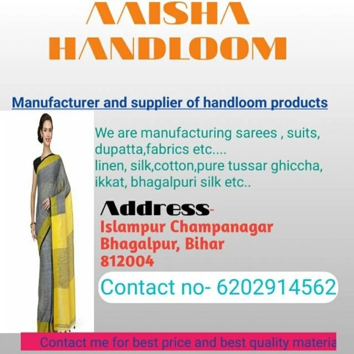 Shop Store Images of Aaisha handloom