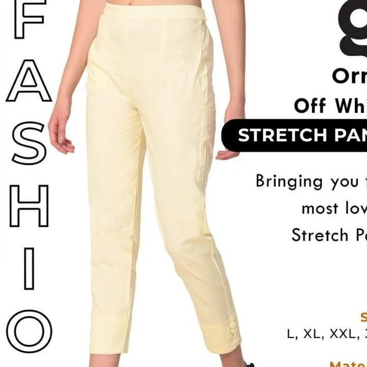 Cotton stretch kurti pants  uploaded by Fabrisure Crafts on 2/4/2023