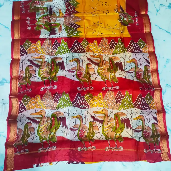 Post image Mohini silk sarees
With out blouse piece
Price 2850+s 
With silk mark 
Dm for orders or contact us on 9821690809