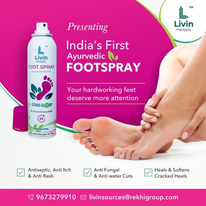 Footspray uploaded by Livin Sources India Pvt Ltd on 2/18/2021