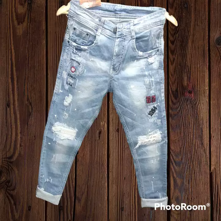 FUNKY JEANS uploaded by Faateh Export (NO COD)📞9321897053 on 5/29/2024