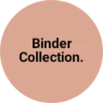 Business logo of Binder collection.