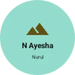 Business logo of N ayesha