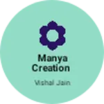 Business logo of Manya creation