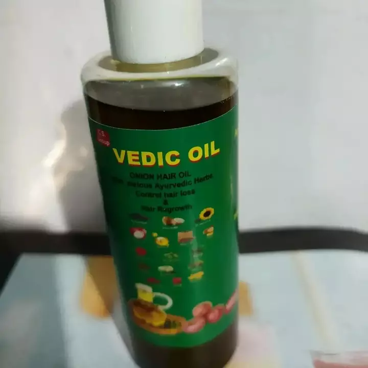 Vedic onion hair oil uploaded by business on 2/5/2023