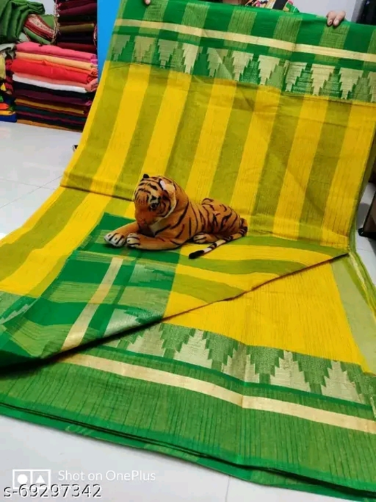 Post image Hey! Checkout my new product called
Bengal taant cotton saree .