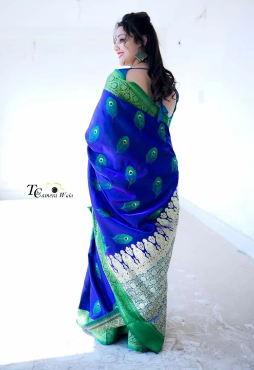 The HAND MADE saree  uploaded by Manufacture of banarasi fancy sarees  on 2/5/2023