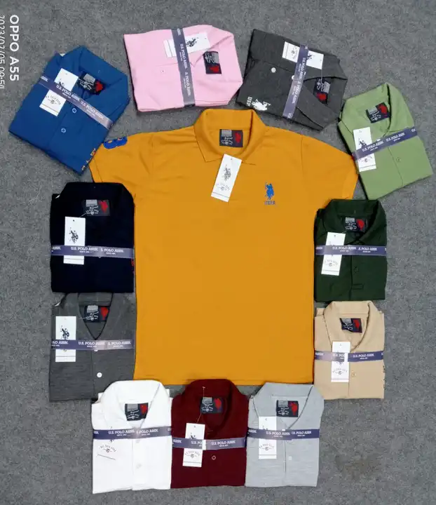 Spun Matty coller tshirt  uploaded by VED ENTERPRISES  on 5/28/2024