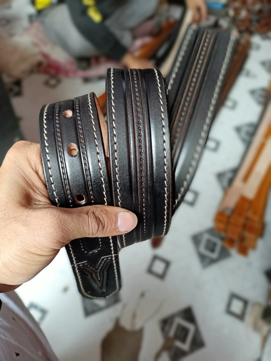 Leather belt uploaded by Leather Belts on 2/5/2023