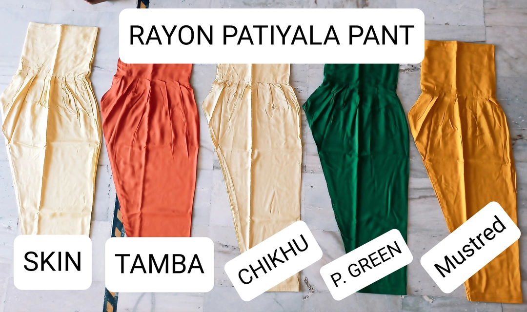 Patiyala pant uploaded by Mahadev Fashion on 5/30/2024