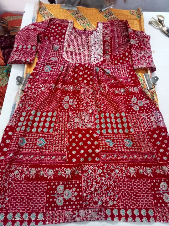 Capsul foil print kurti  uploaded by SS CREATION  on 2/5/2023