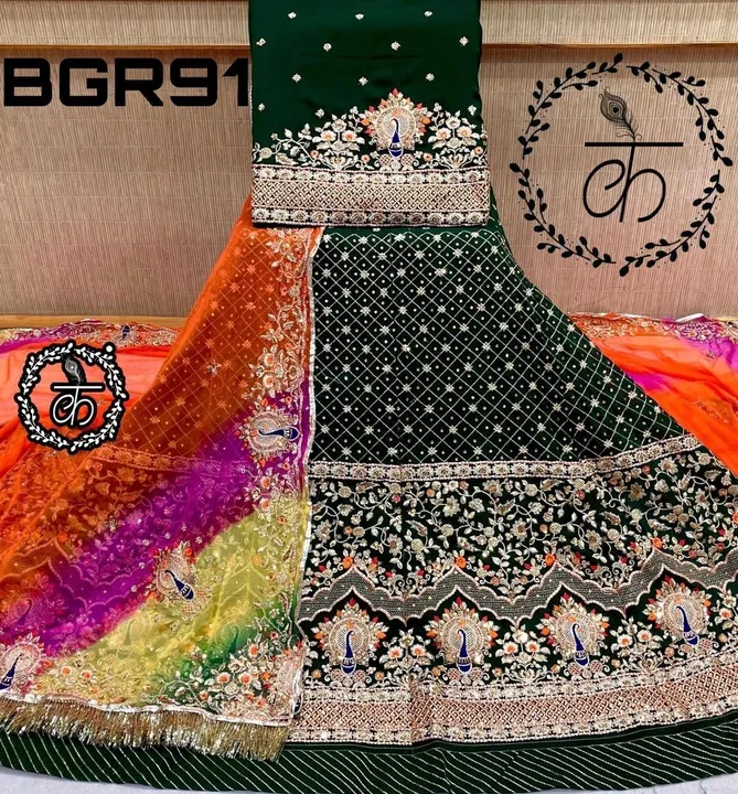 *🌟BOTIQUE RANGE POSHAK🌟*

*🌟Premium Quality blooming gorgette fabric with humarai pure odhni*

* uploaded by Meghna rajputi collection indore on 2/5/2023