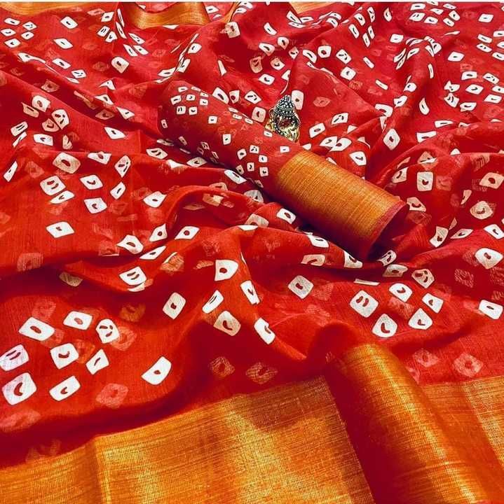Cotton print uploaded by Khushi saree on 2/18/2021