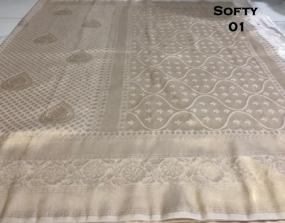 Softy silk  banarasi  uploaded by business on 2/5/2023