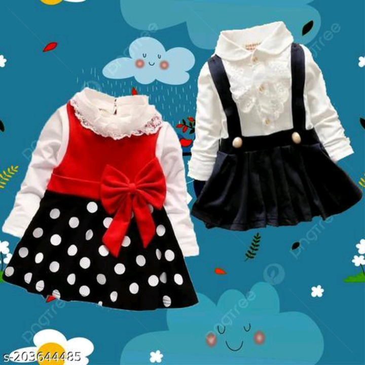 Post image FIERA FASHION Girls Red Cotton Blend Frocks &amp; Dresses Pack Of 2
Name: FIERA FASHION Girls Red Cotton Blend Frocks &amp; Dresses Pack Of 2
Fabric: Cotton Blend
Sleeve Length: Long Sleeves
Pattern: Printed
Net Quantity (N): Pack Of 2
Sizes:
3-6 Months (Bust Size: 14 in) 
6-12 Months (Bust Size: 15 in) 
12-18 Months (Bust Size: 16 in) 
0-1 Years (Bust Size: 15.5 in) 
1-2 Years (Bust Size: 18 in) 
2-3 Years (Bust Size: 20 in) 
3-4 Years (Bust Size: 22 in) 
4-5 Years (Bust Size: 24 in) 

Your Little angel will look classy when you dress her up in this beautiful elegant dress from FIERA FASHION. It has soft net and non pricky. Ideal for all party occasions, birthday, festive and gifting . FIERA FASHION has an excellent collection of Baby Girls Party wear dresses like Gowns, long frocks, premium Lycra dresses.

Country of Origin : India
Country of Origin: India.                                                  Price 550