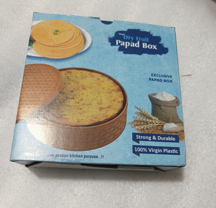 Round Dry fruit box uploaded by Siya Plastic  on 2/5/2023